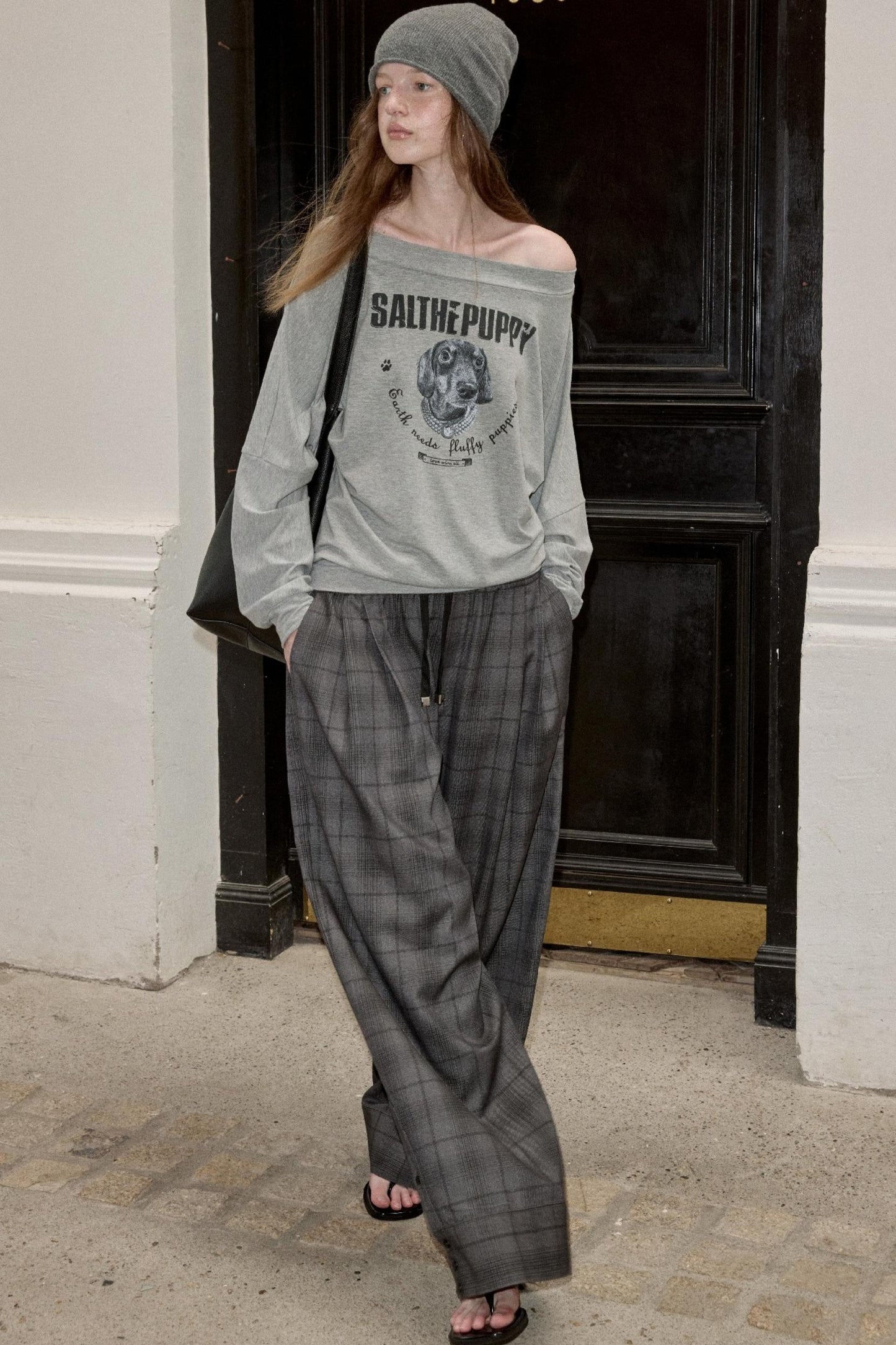 Vintage Wide-Leg Slacks