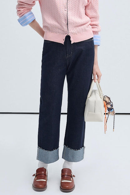 Straight-Leg Commuter Jeans