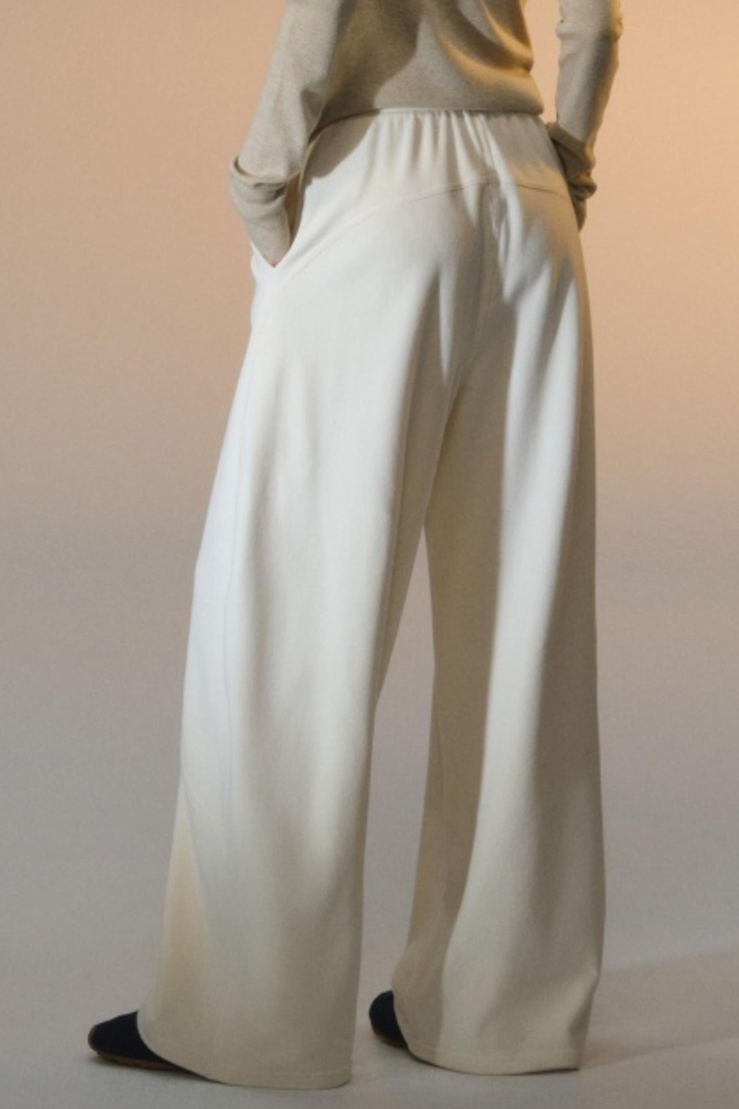 Fleece Scimitar Casual Pants