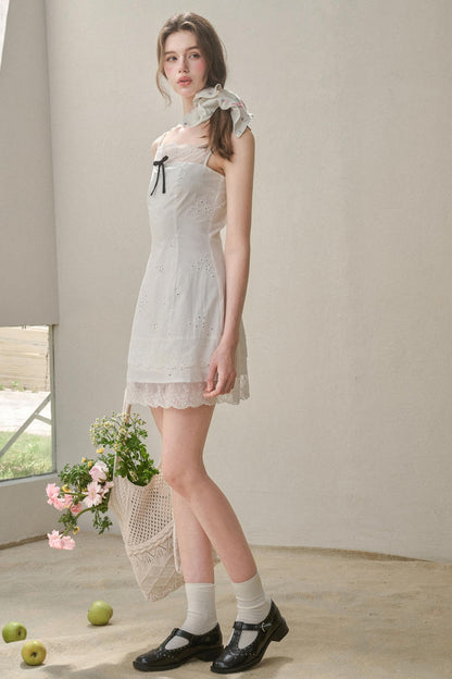 Embroidered Lace Sundress