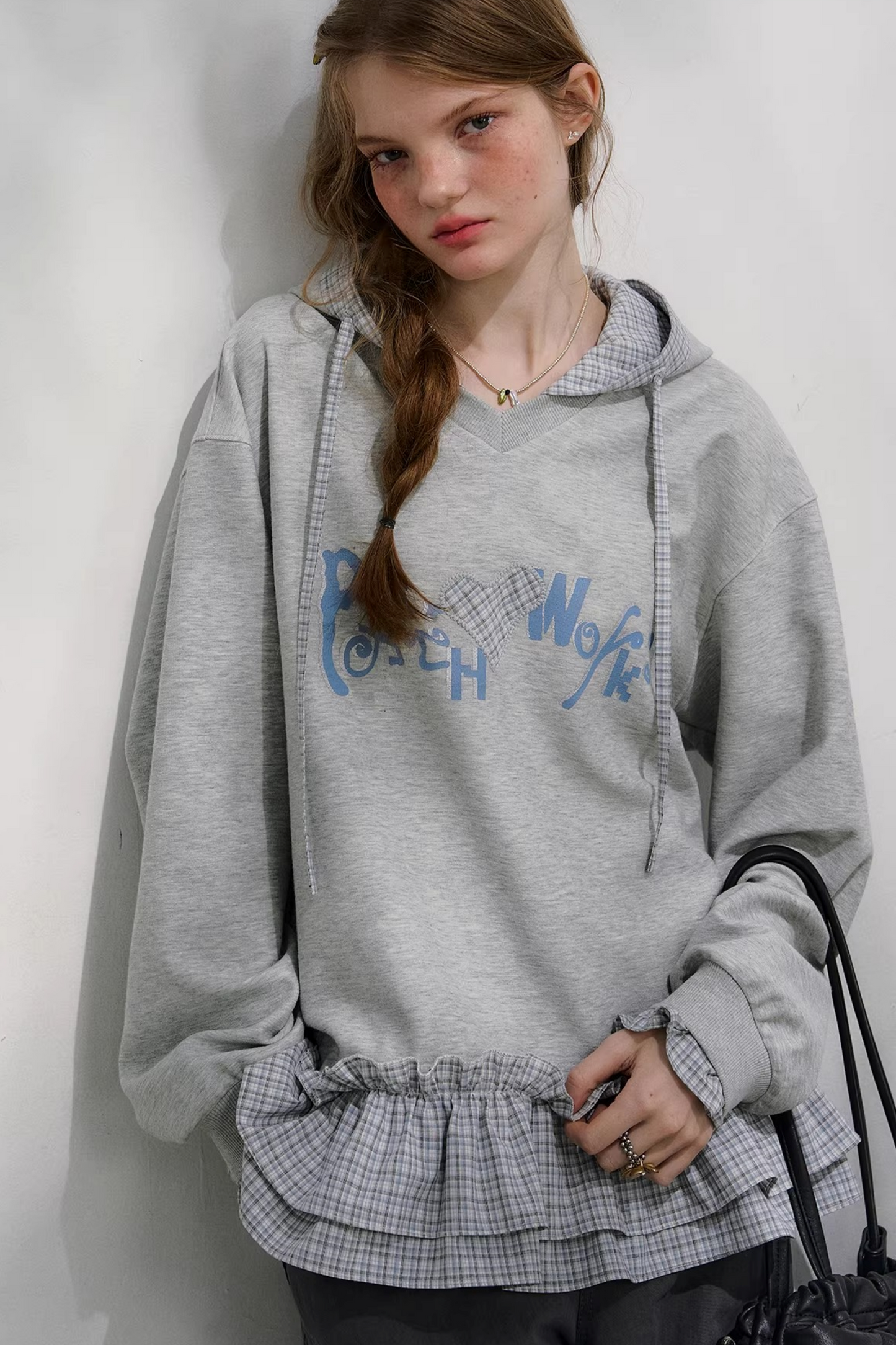 Childlike Stickers Hooded Sweatshirt