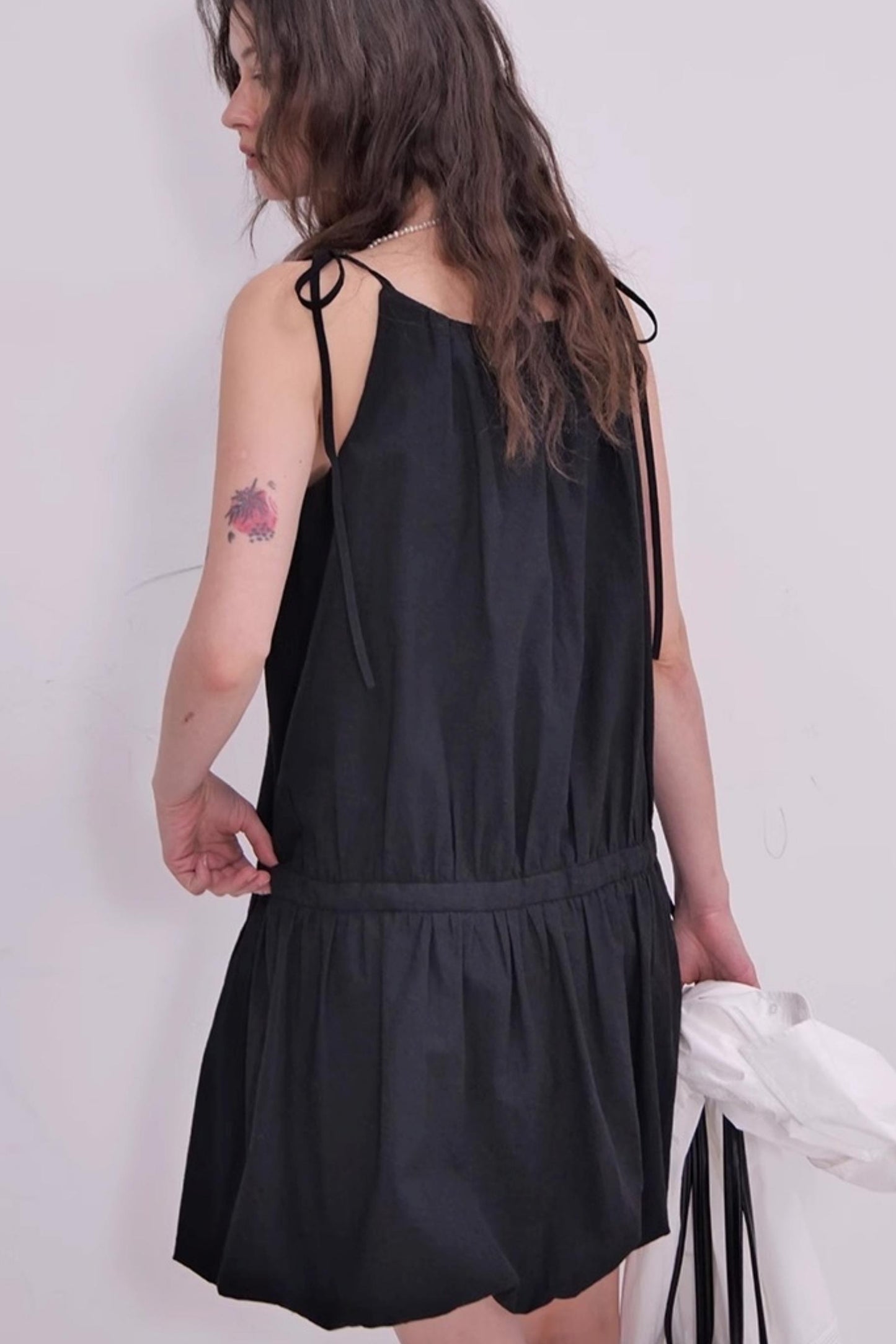 Three-Dimensional Halter Dress