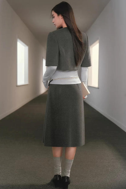 Five-Quarter Woolen Coat Set-Up