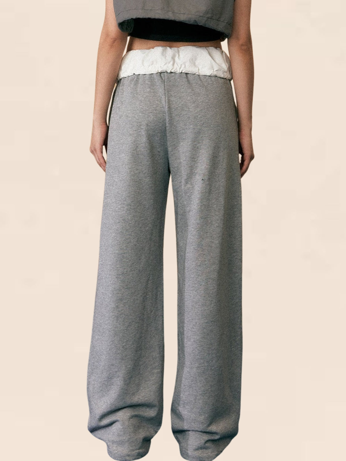 American Wide-Leg Mop Sweatpants