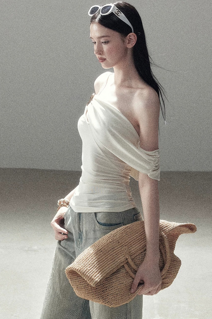 Off-Shoulder Summer Top