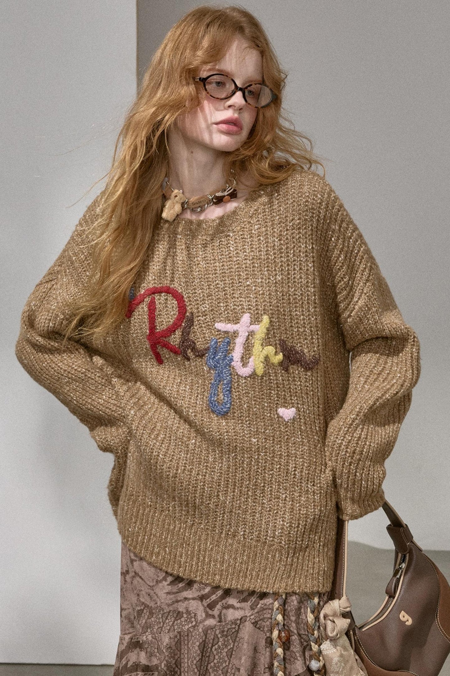 Cloud-Like Knit Pullover Sweater