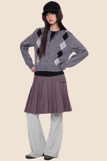 Autumn Knit Crew Sweater Top