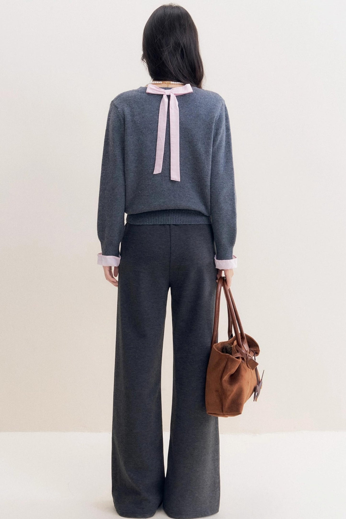 Blokette Loose Knit Trousers