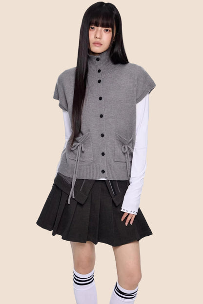 Hochintelligente Wollstrickjacke