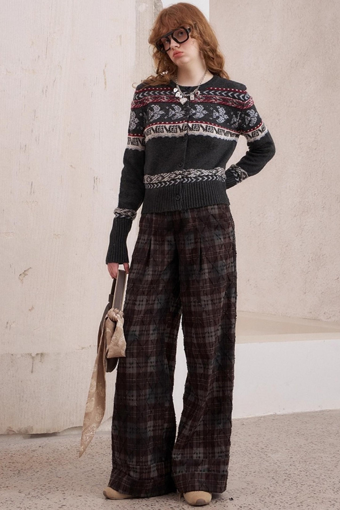 Flying Sparrow Button Knit Cardigan