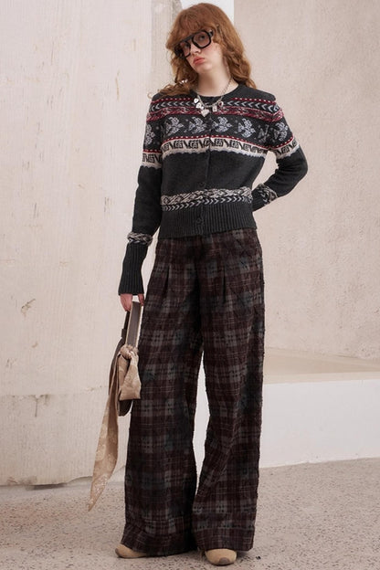 Flying Sparrow Button Knit Cardigan