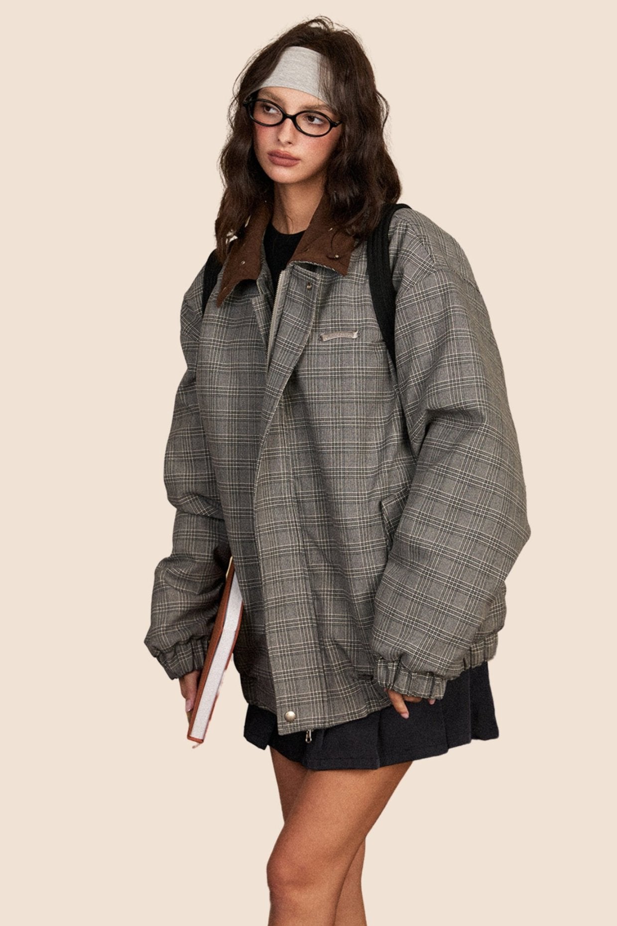 SpliceD Plaid Thickened Winter Jacket