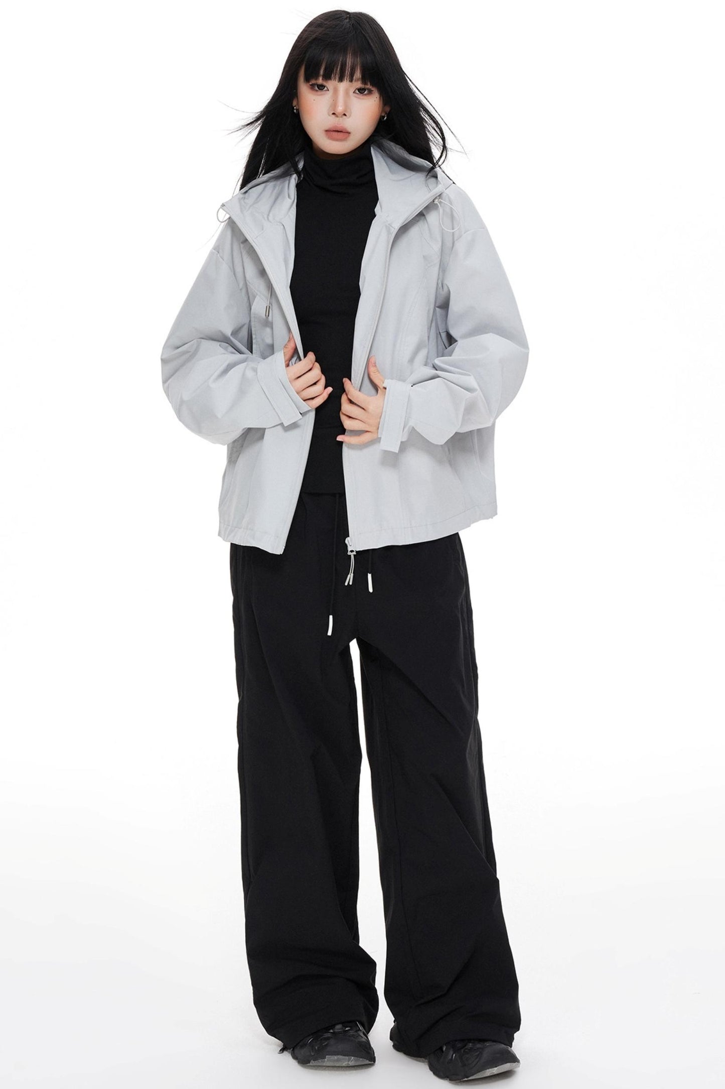 Windproof Waterproof Storm Jacket Pants Set-Up