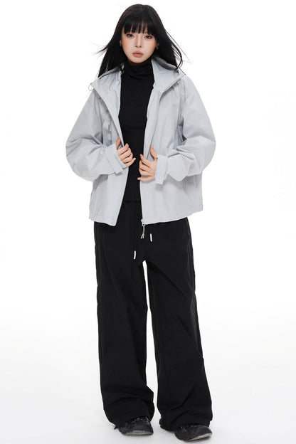 Windproof Waterproof Storm Jacket Pants Set-Up
