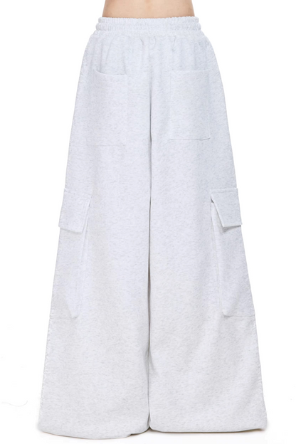 레트로 별 프린트 스웨트팬츠