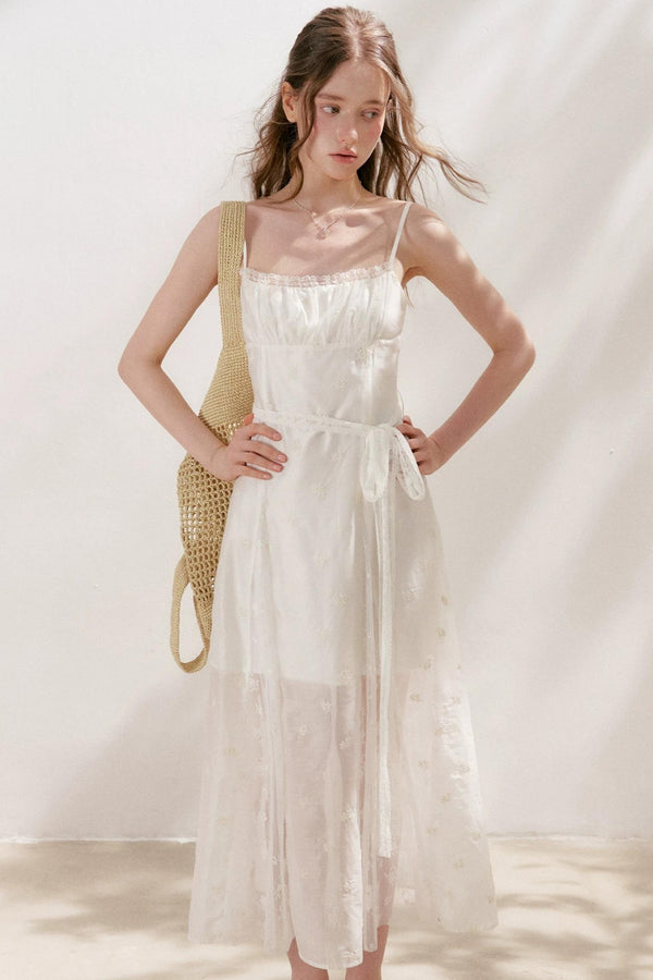 Lyocell Lace Embroidery Dress
