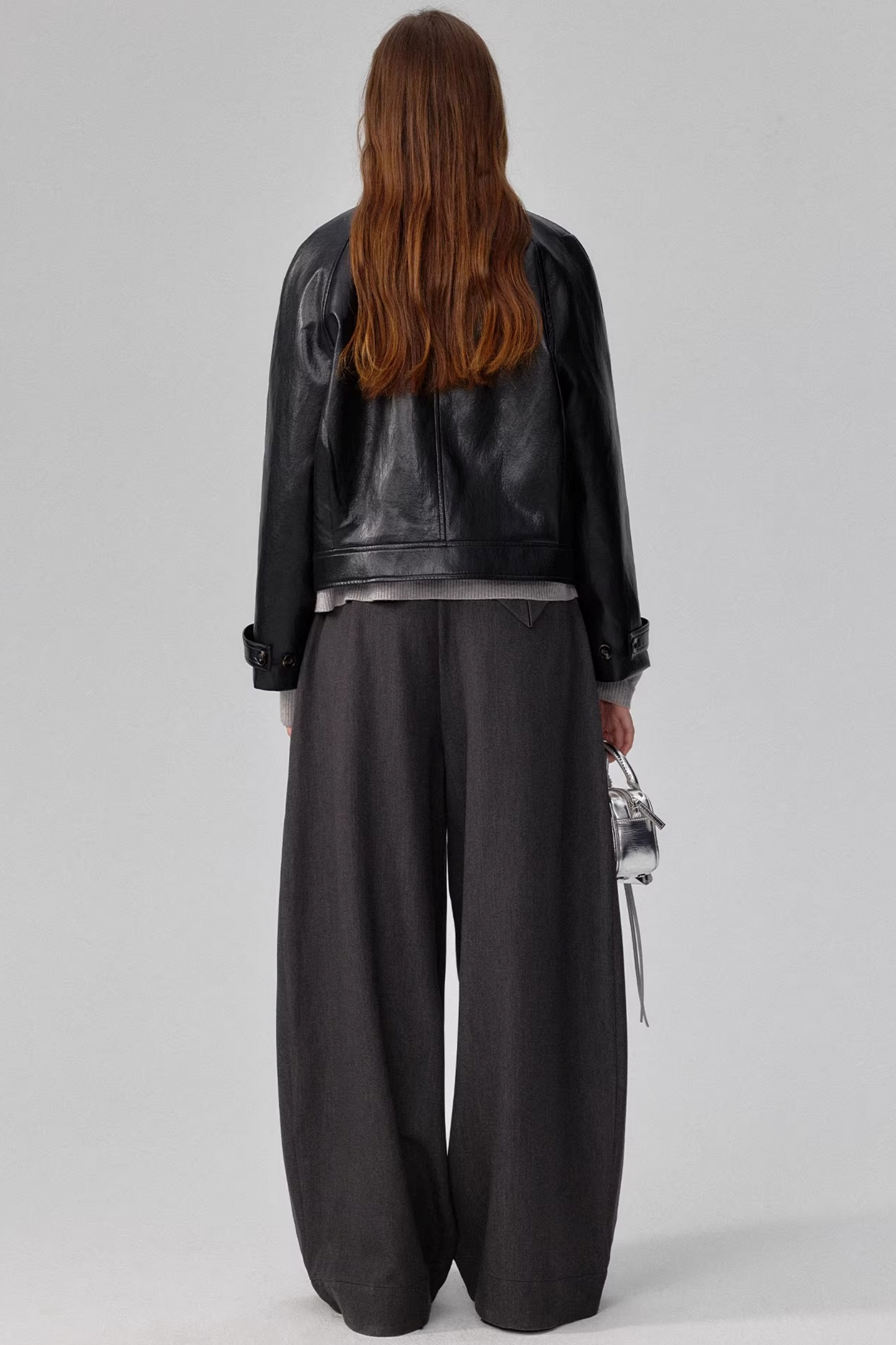 Heavy-Duty Black Leather Jacket