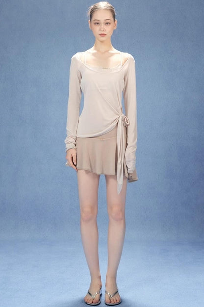 Irregular Moon Skirt