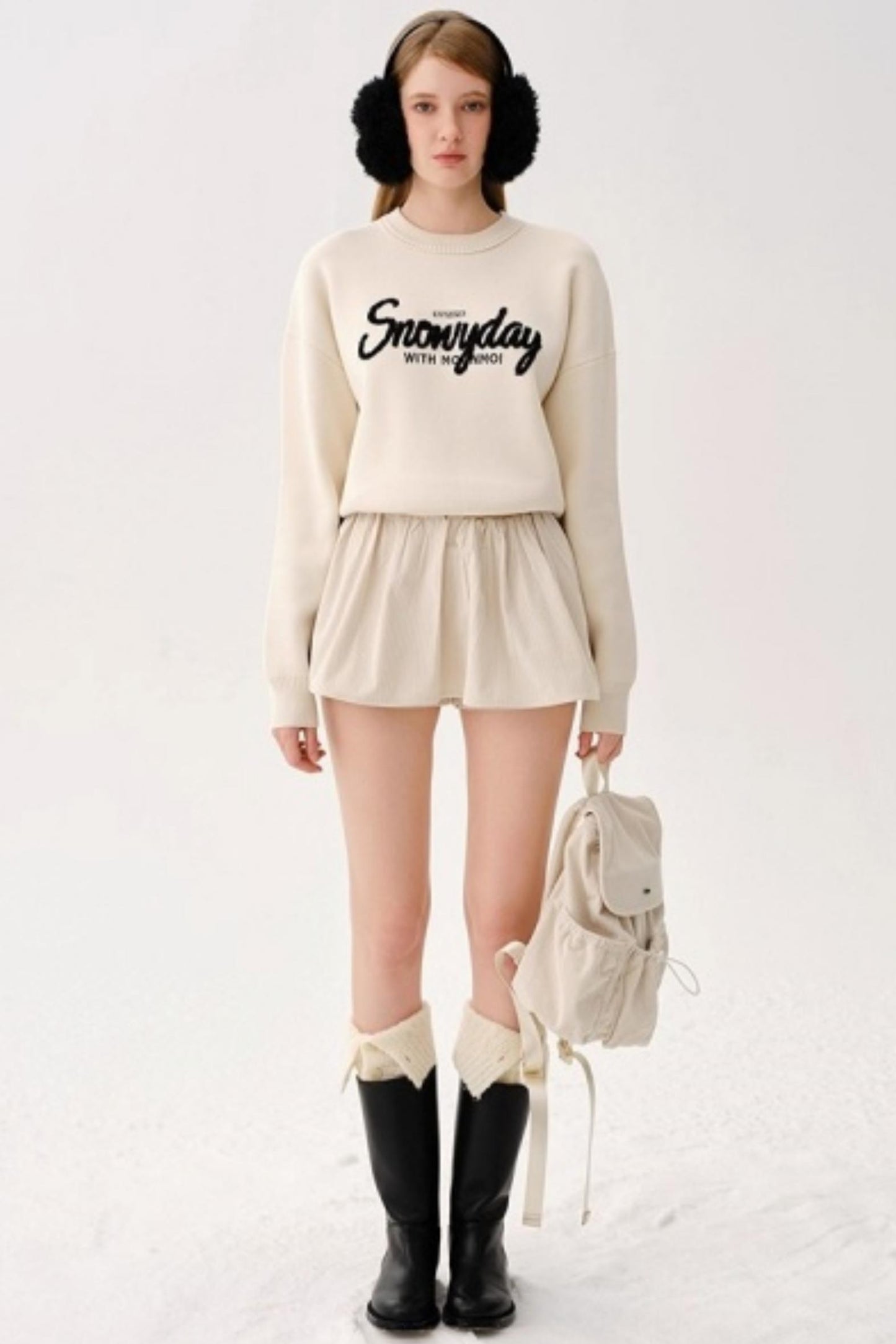 Afternoon Stroll Knitted Sweater