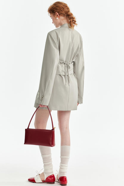 Fashionable Layered Suit Jacket Set-Up