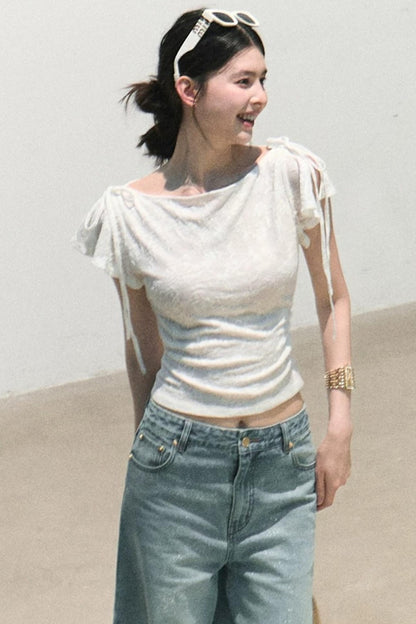 Completo jacquard Soffio di primavera con parte superiore