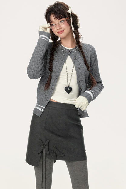 Solid Color Butterfly Skirt