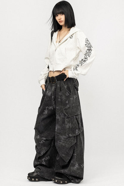 Autumn Hooded Vintage Top