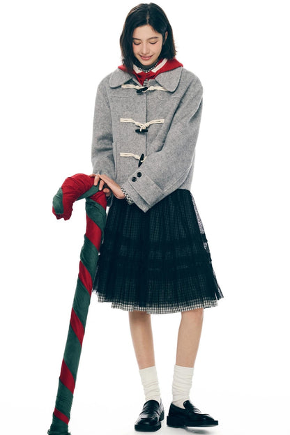 Red Knitted Woolen Hat