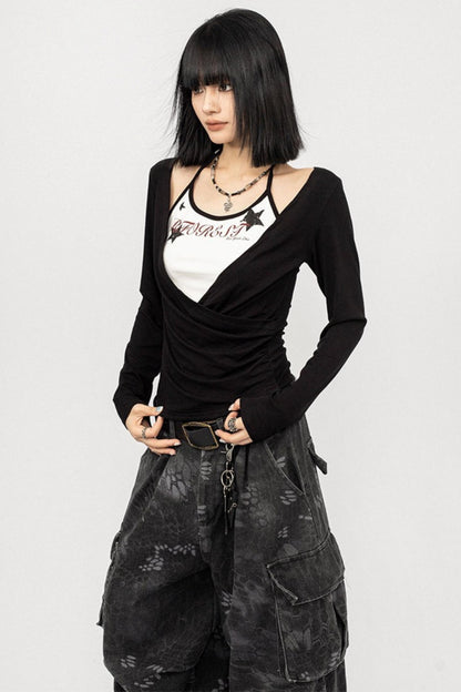 Vintage Spice Swing Halterneck T-Shirt