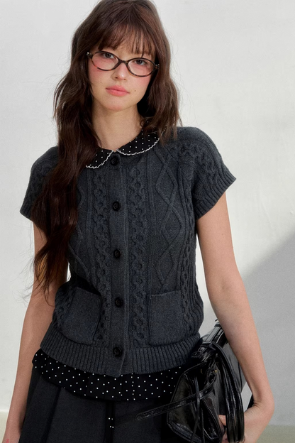 Knit College Sweater