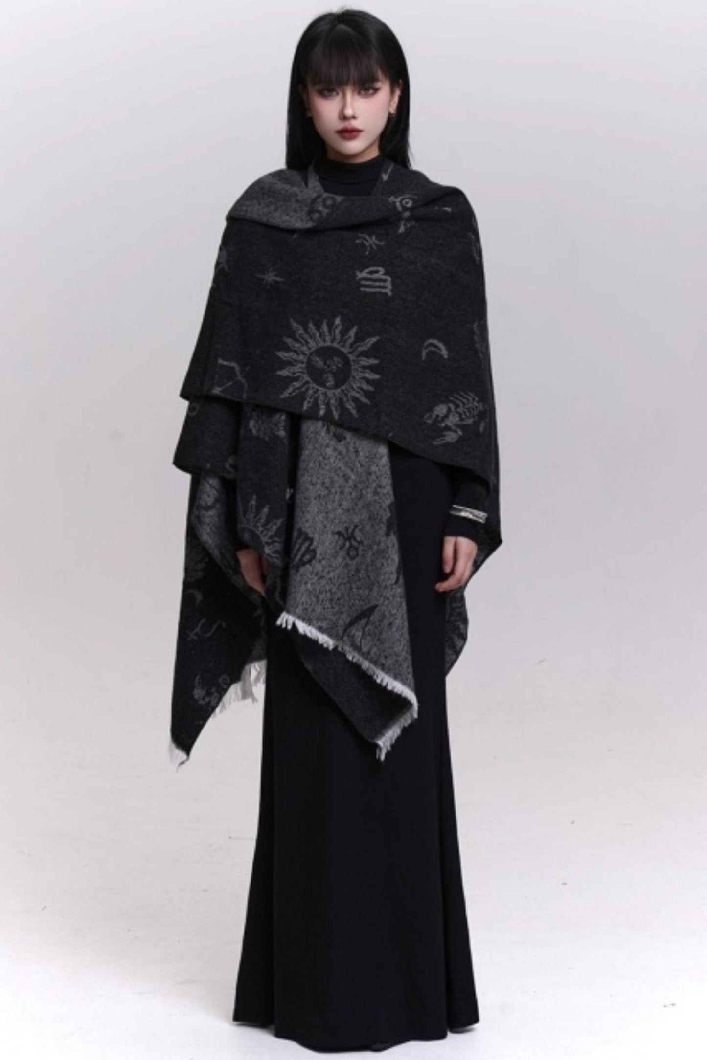 Ghost Girl Christmas Shawl