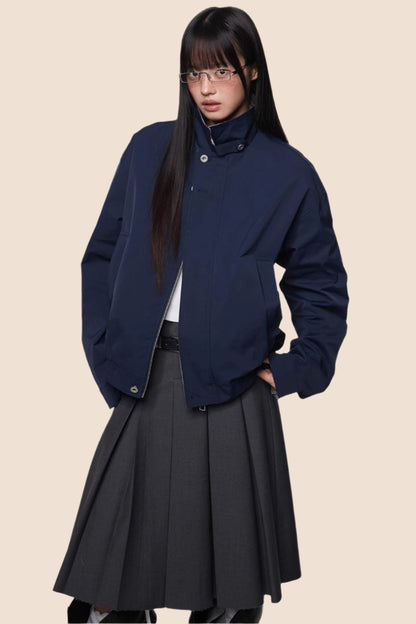 Vintage Contrast Coat