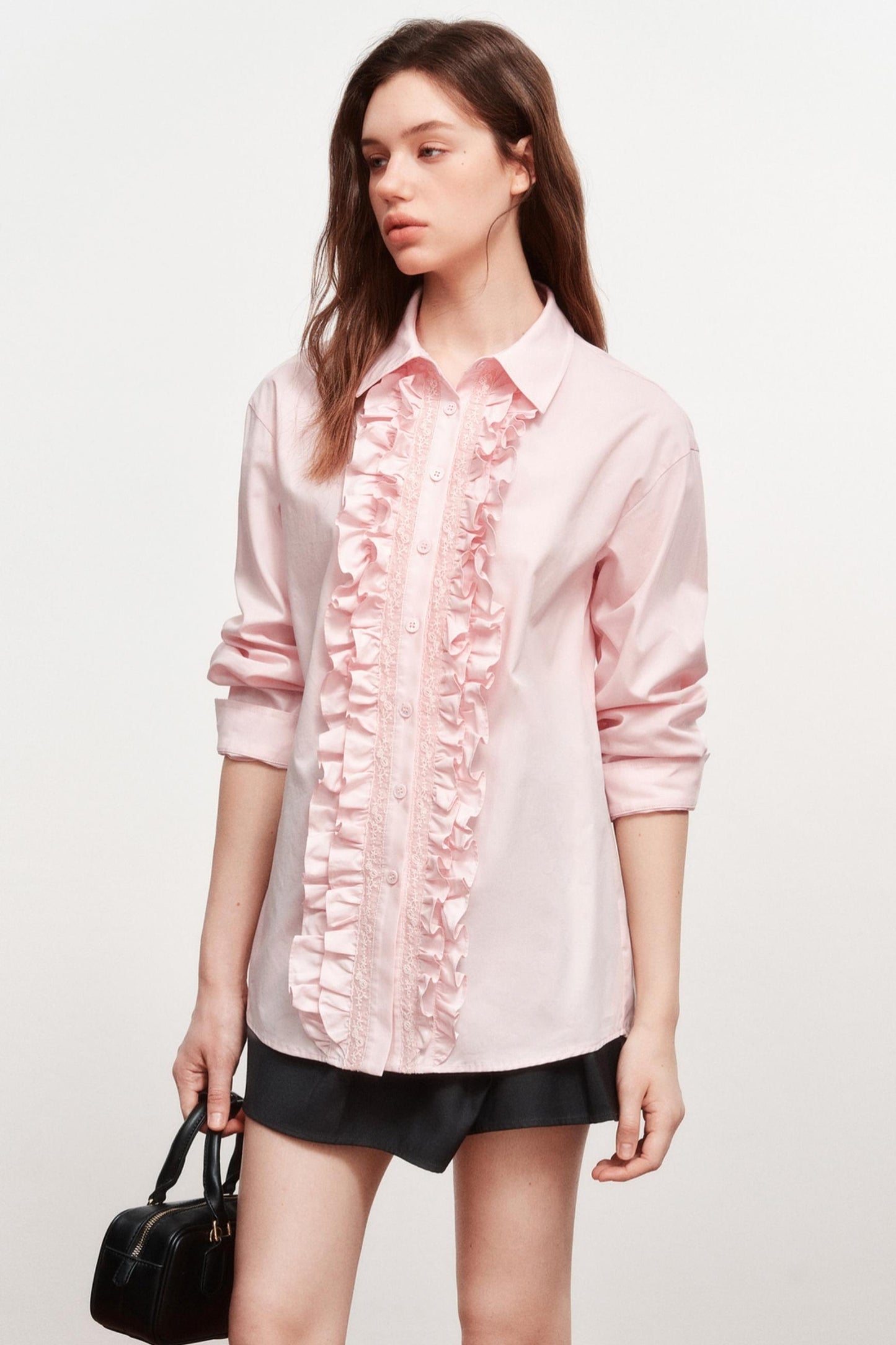 Lotus Lace Long-Sleeved Shirt