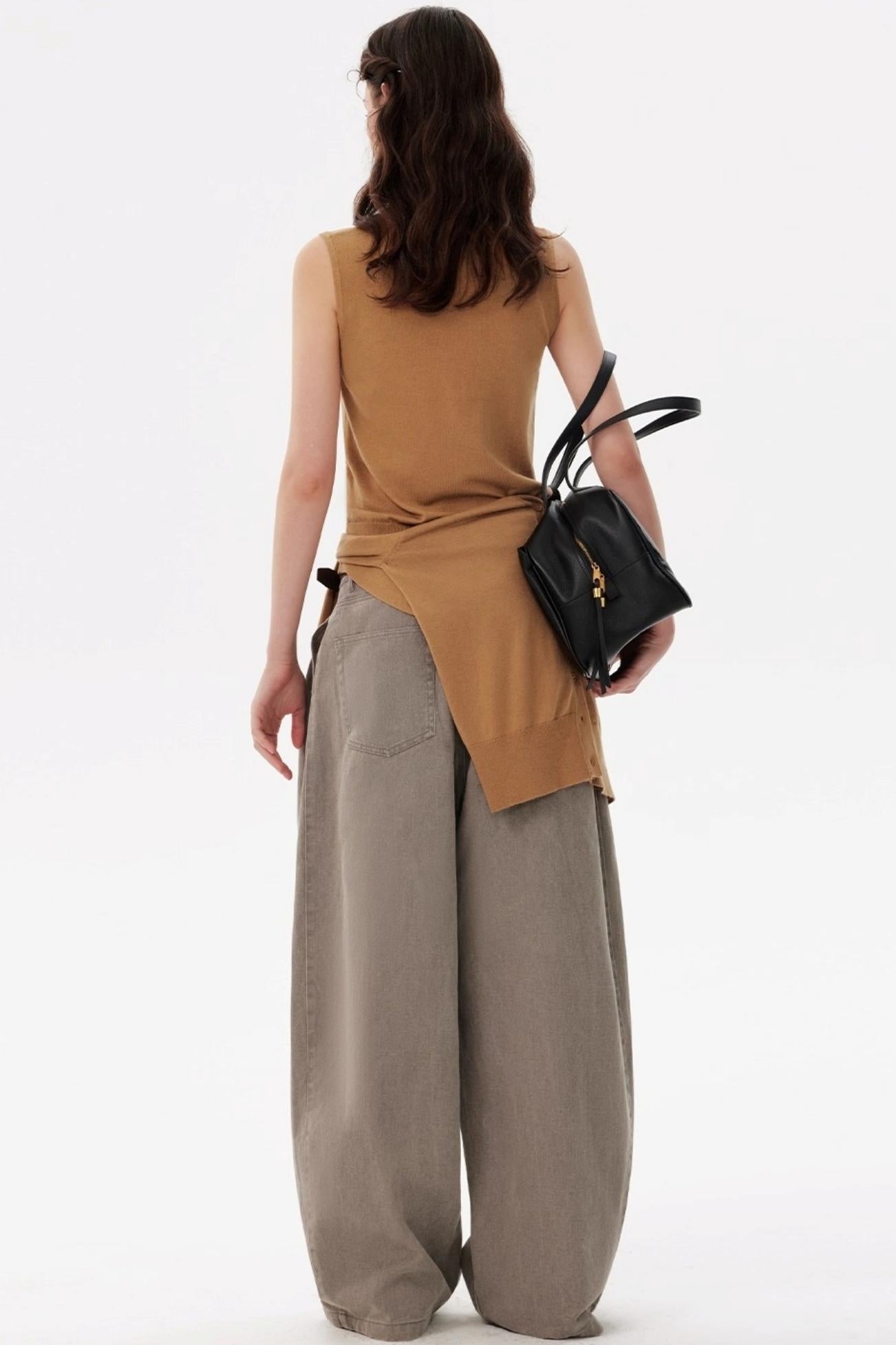 Maillard Knitted Cardigan & Vest Set-Up