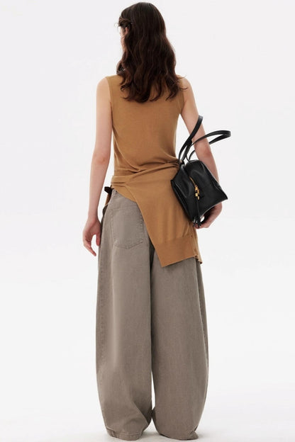 Maillard Knitted Cardigan & Vest Set-Up