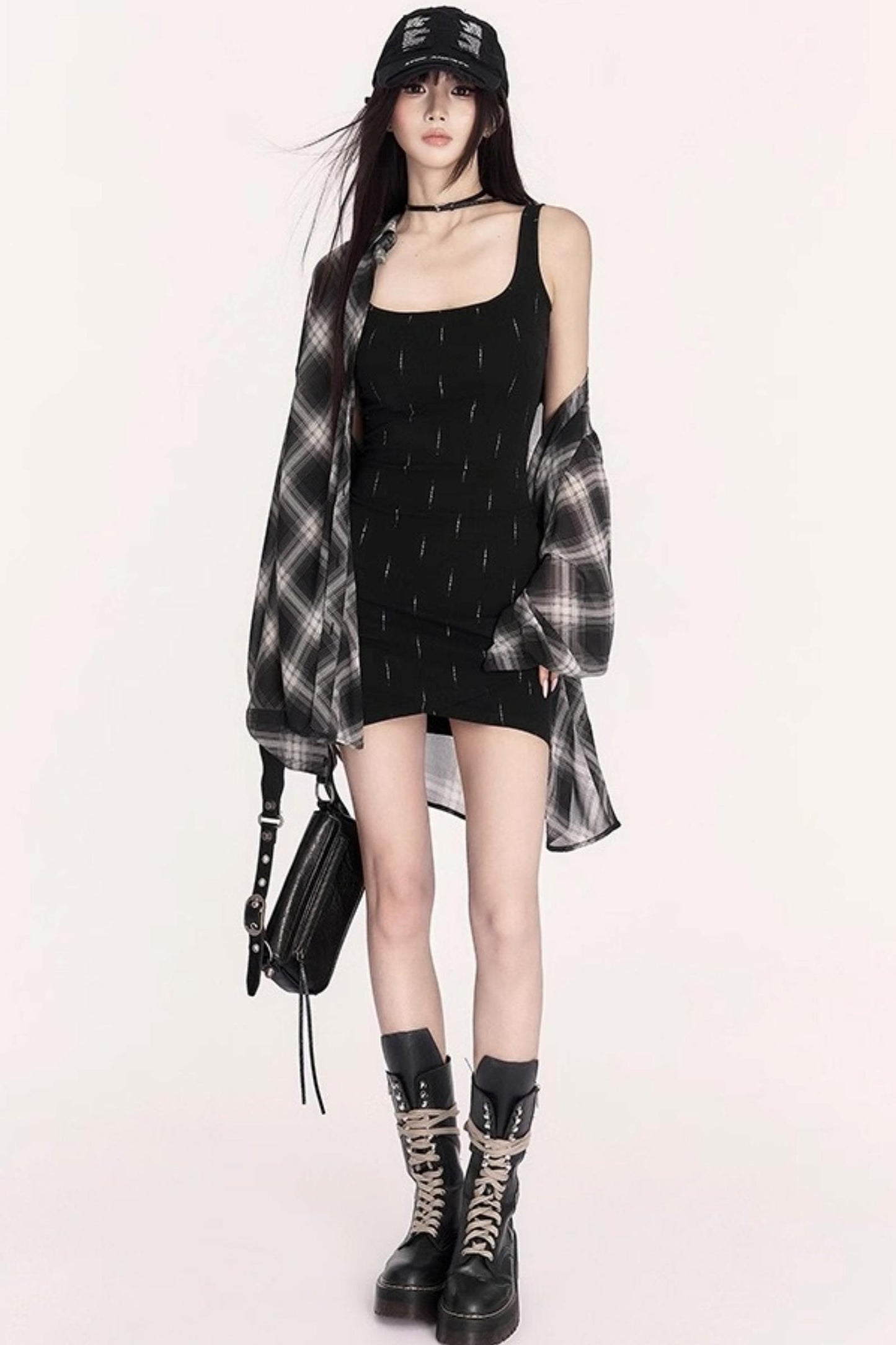 Retro Lightweight Plaid Shirt