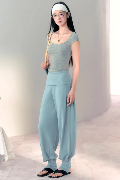 Versatile Slim-Fit Lycra Top