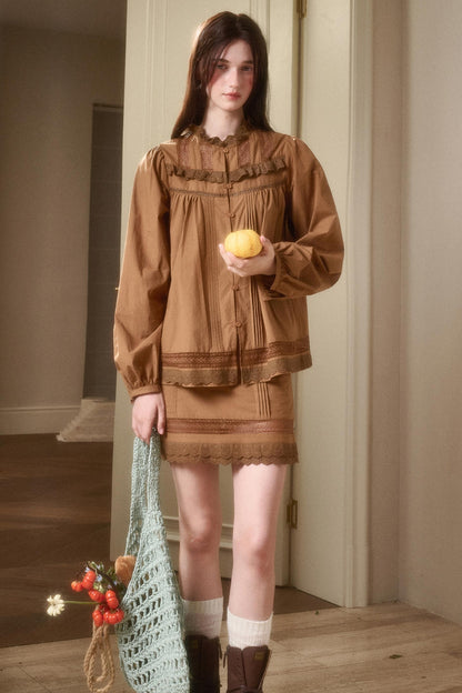 Small World Natural Cotton Skirt Set-Up