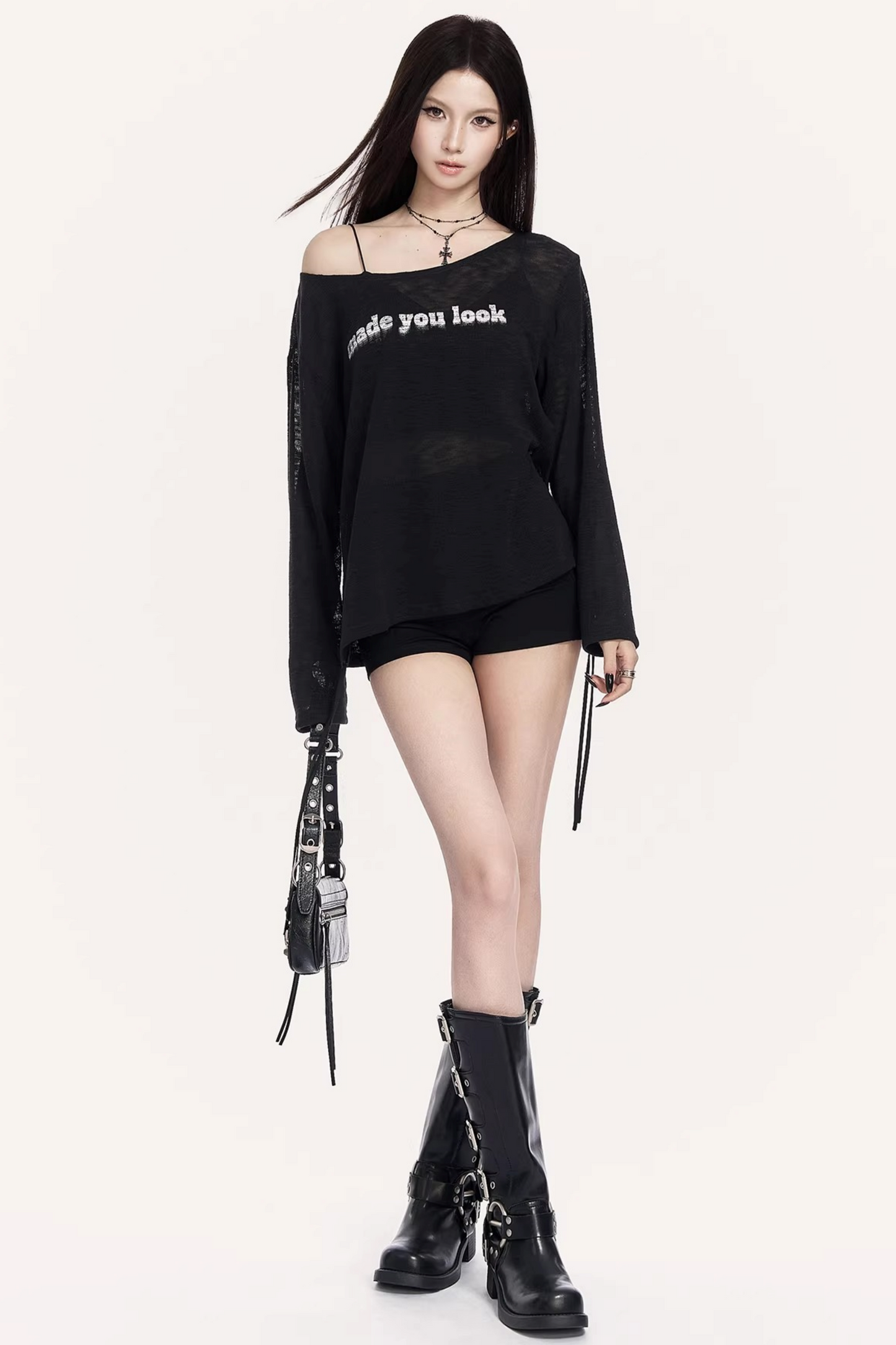 Hot Girl Off-Shoulder Blouse