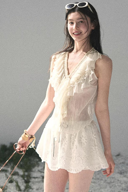 Moonlight Sheer Summer Top