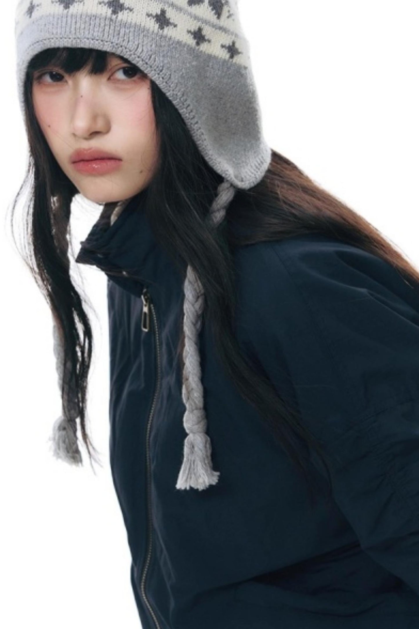 Warm Cotton Retro Stand-Up Jacket