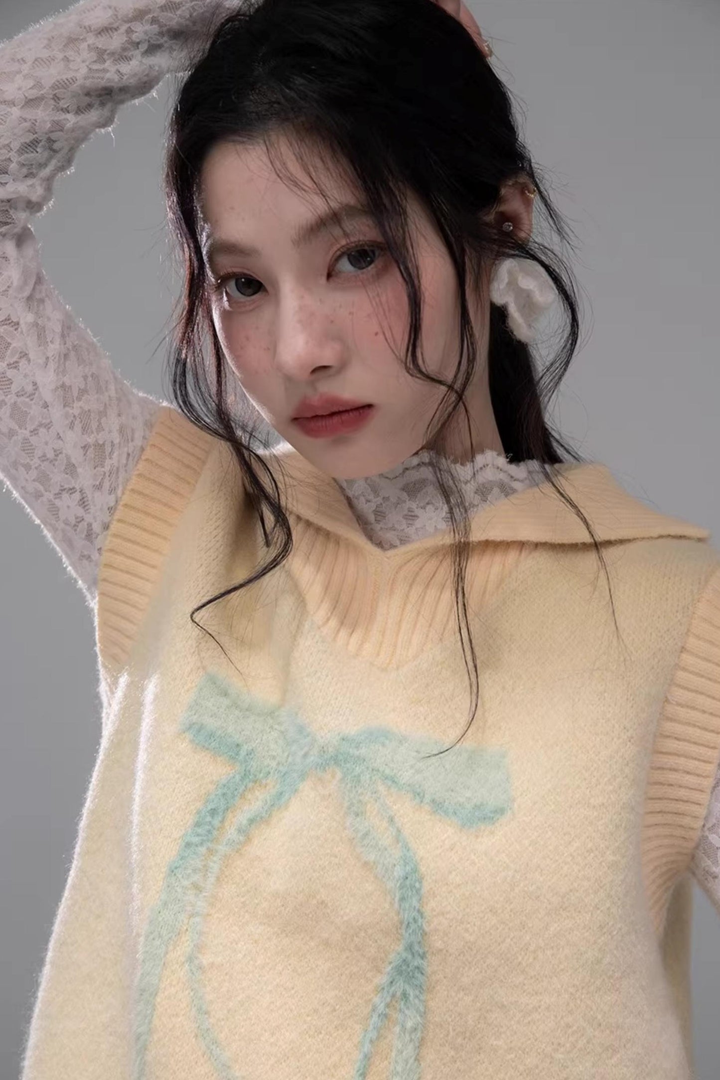 Bright Spring Day Knit Vest