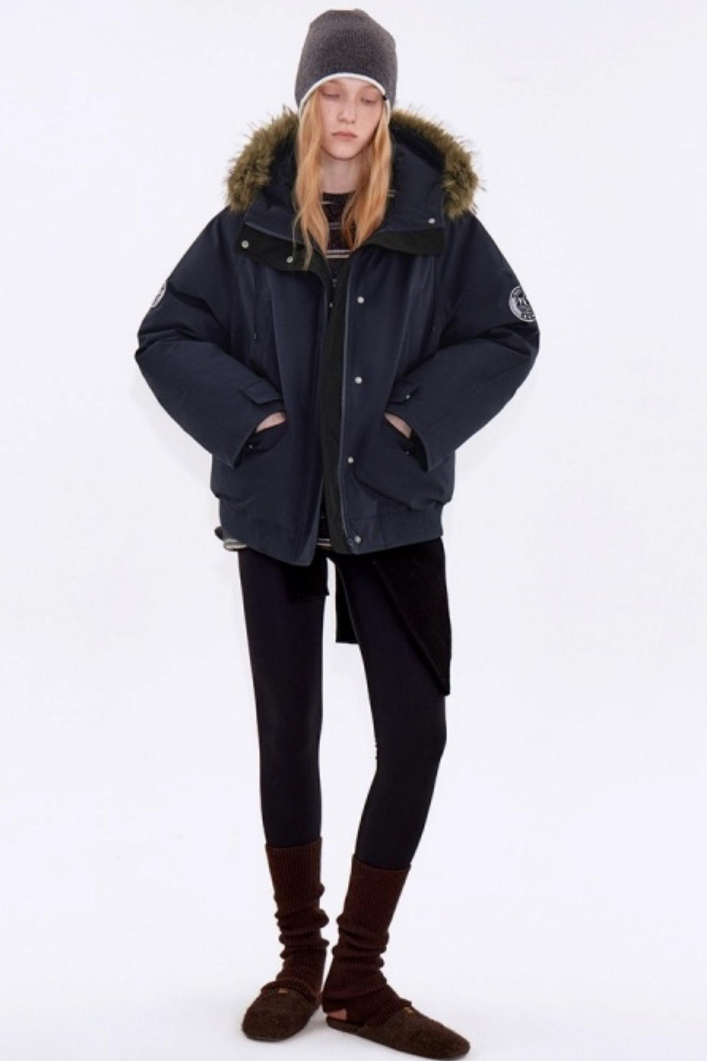 Wool Ribbed Leg Warmers