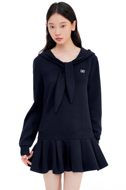 Pullover Sweatshirt Style Dress