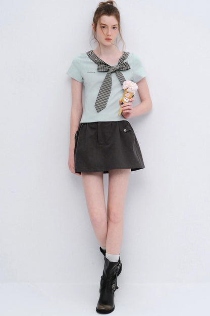 Sweetheart Romance Bow Top