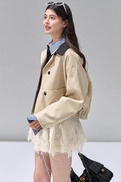 Short Petite Trench Coat