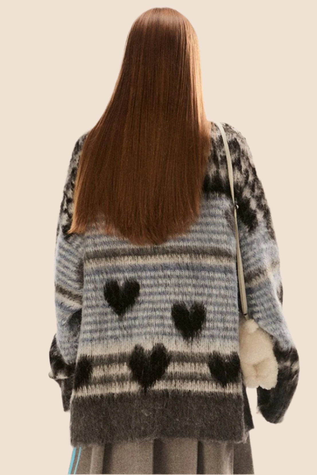 Retro Fair Isle Knit Sweater