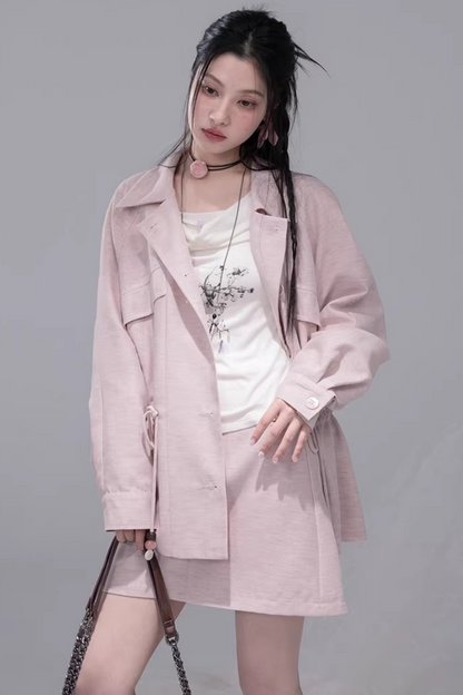 Camellia Mist Lyocell Matching Set