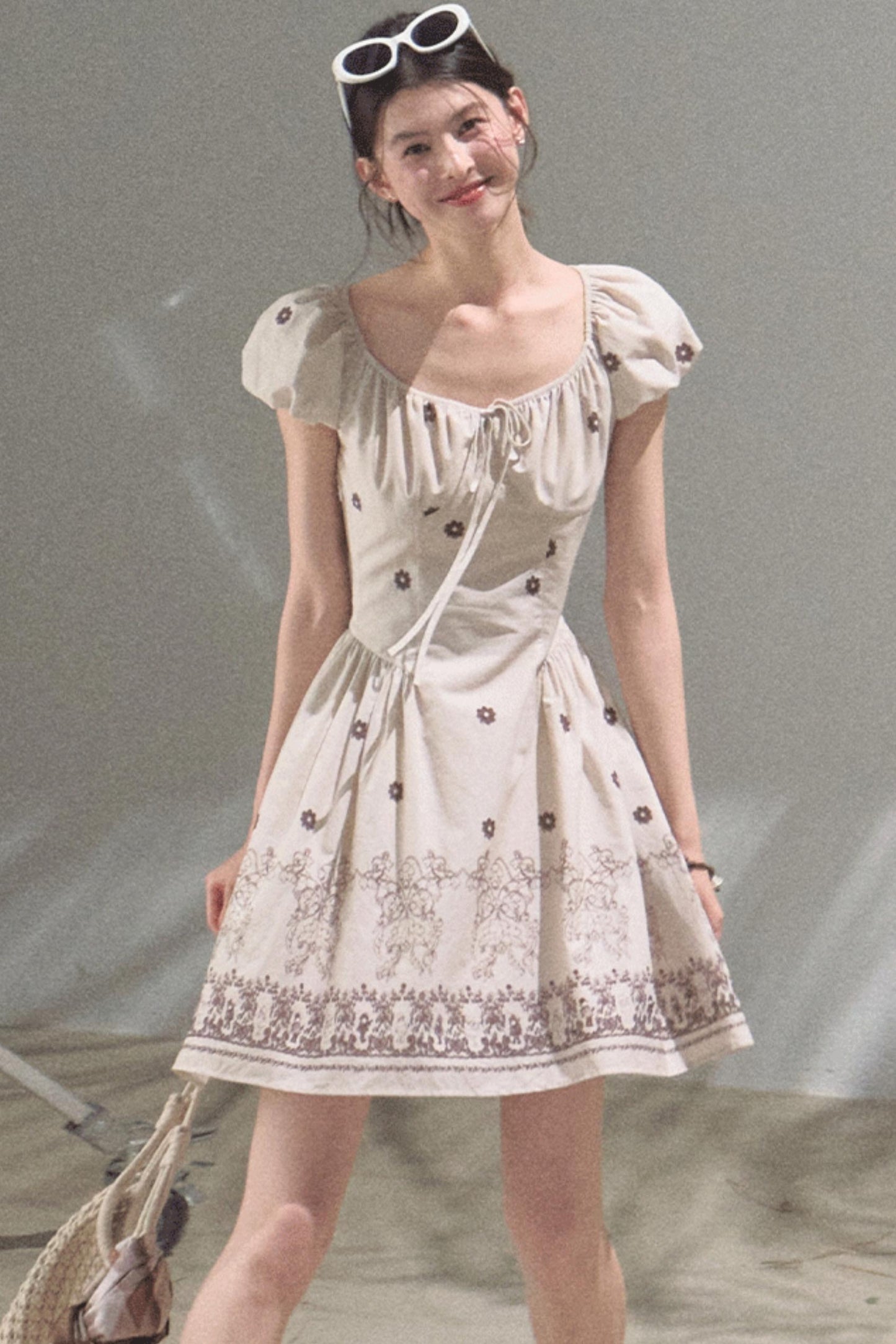 Radiant Cotton Dress