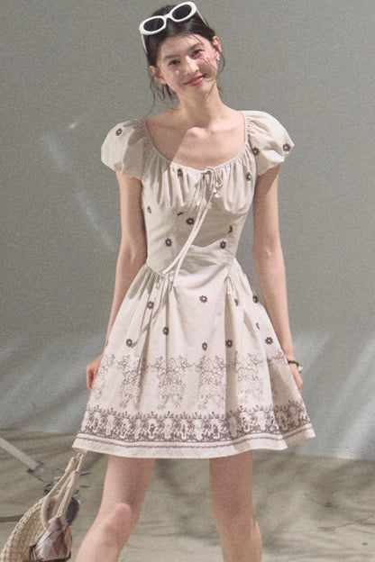 Radiant Cotton Dress